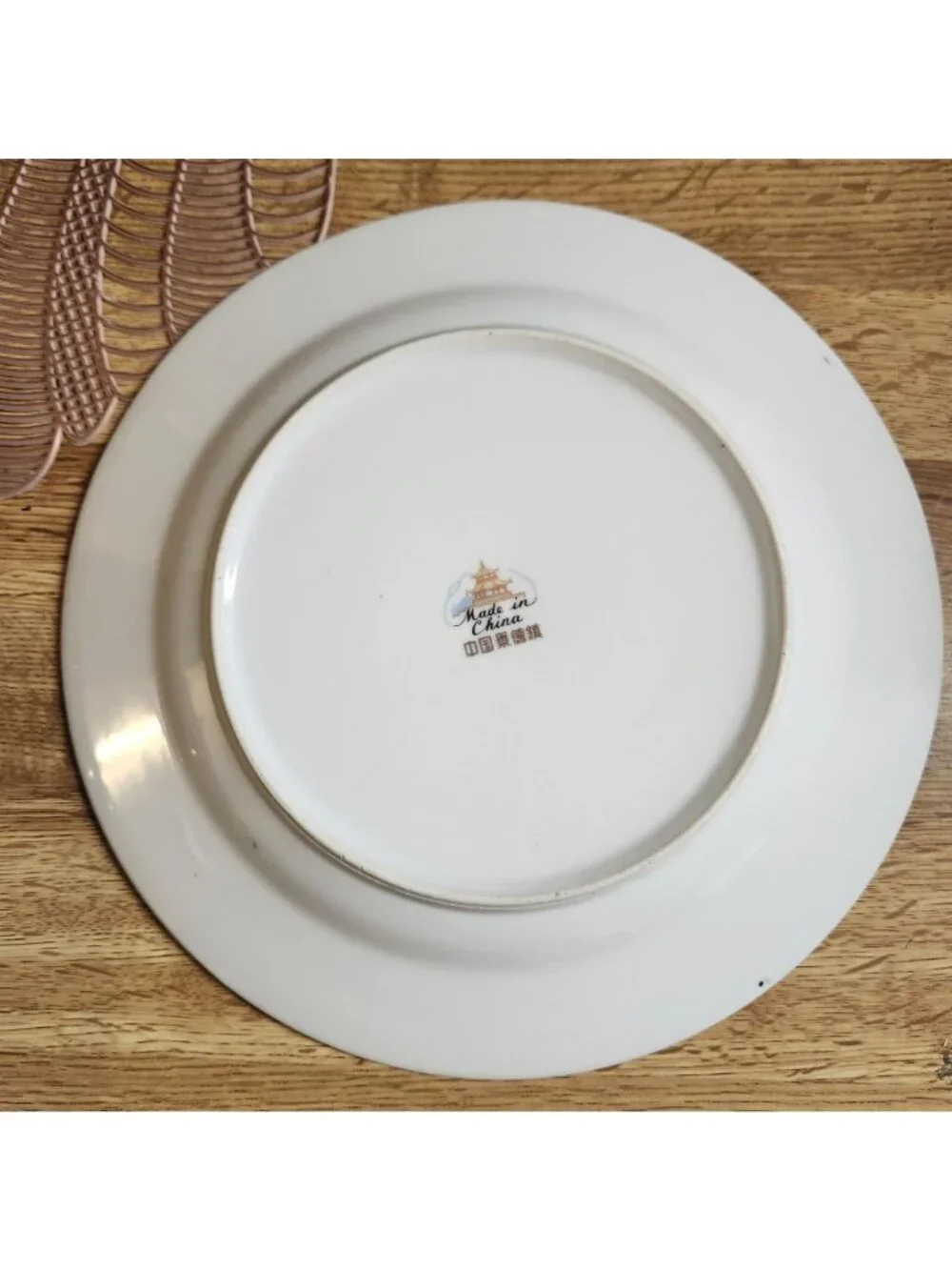 Mismatched China Dinner Plates Eclectic Set of 4 ~10.5